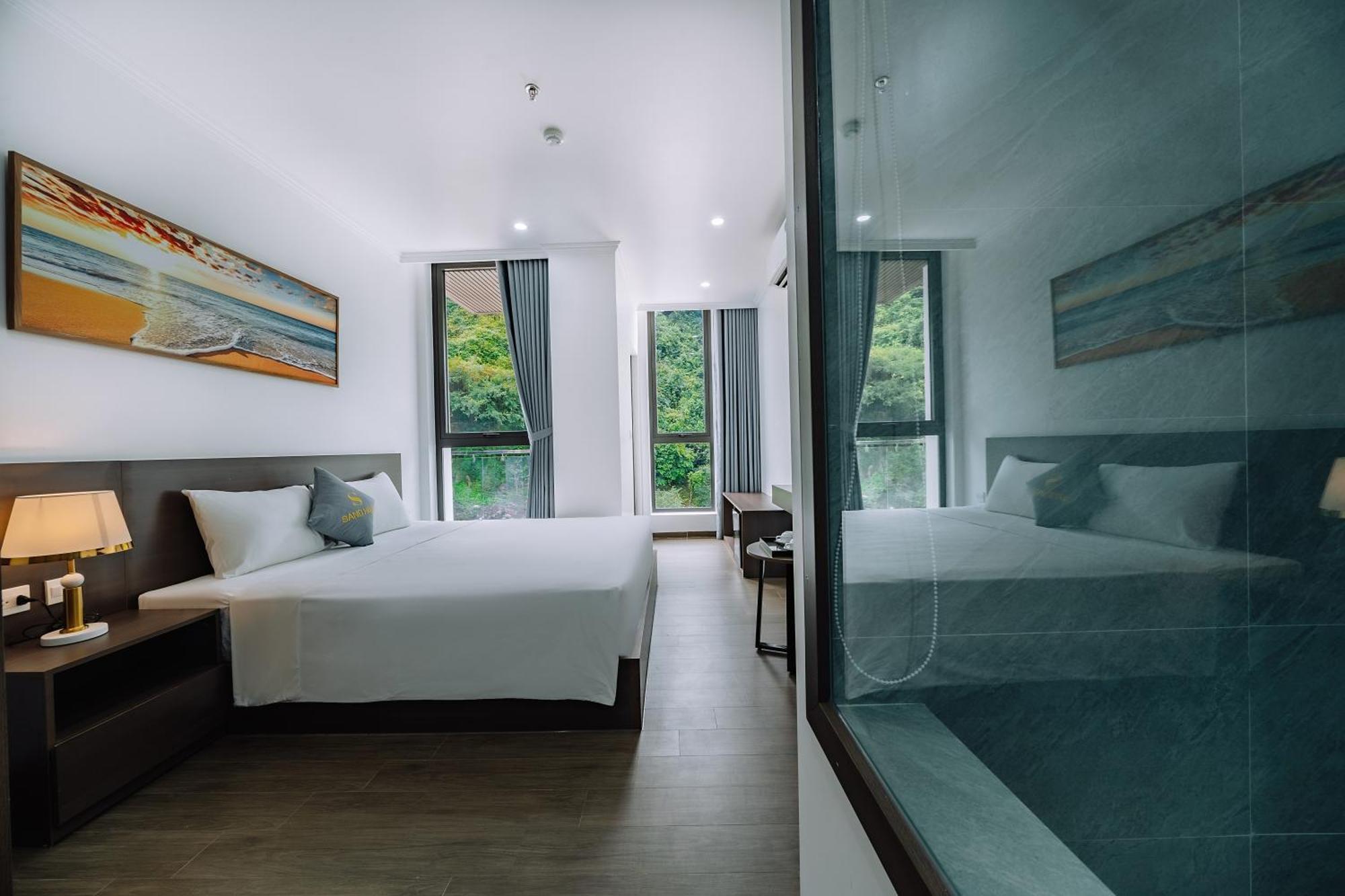 Sand Hotel Cat Ba Island Bagian luar foto