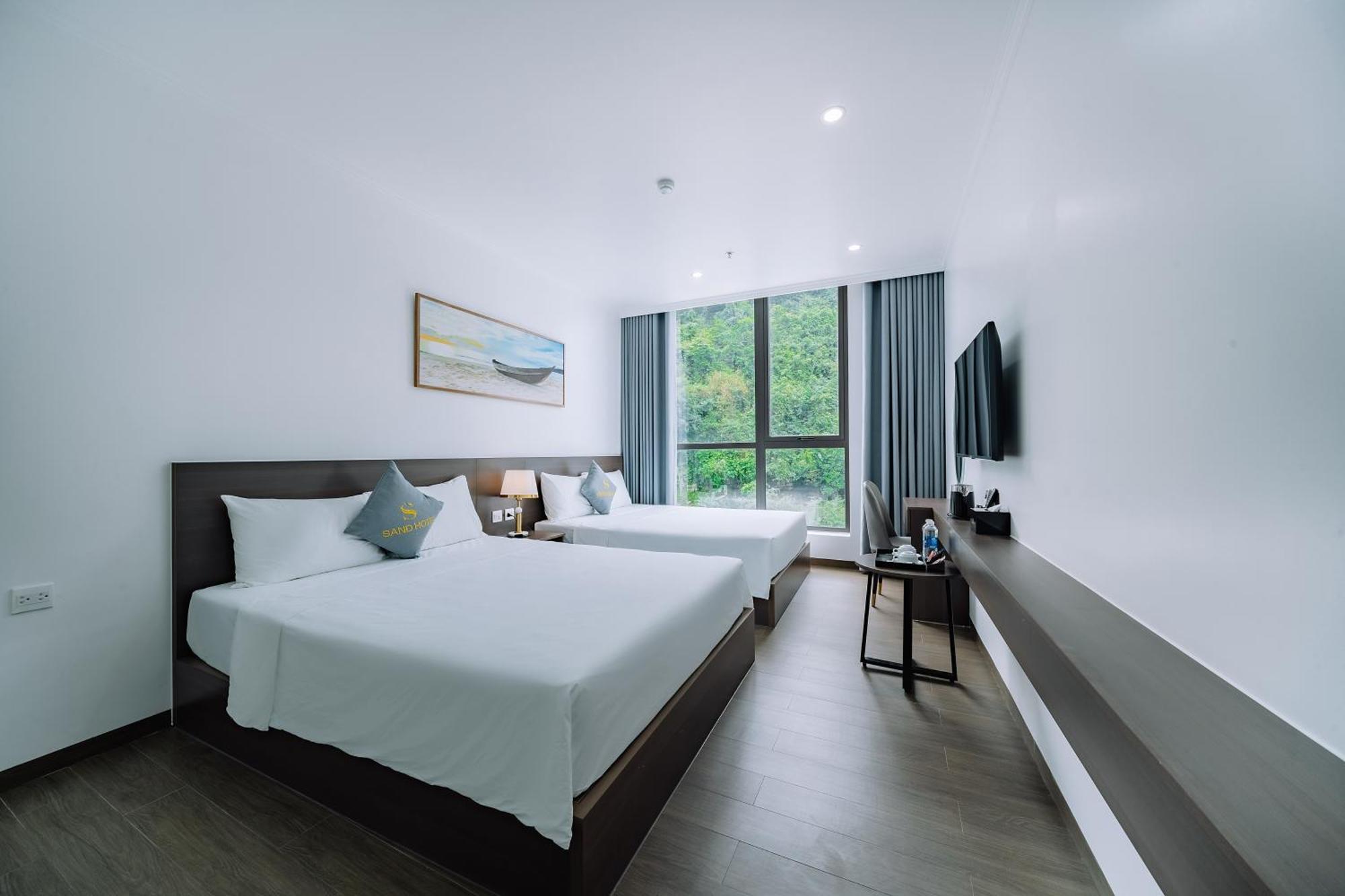 Sand Hotel Cat Ba Island Bagian luar foto