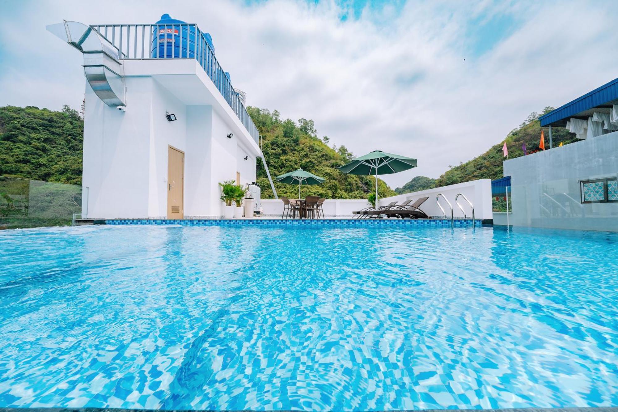 Sand Hotel Cat Ba Island Bagian luar foto
