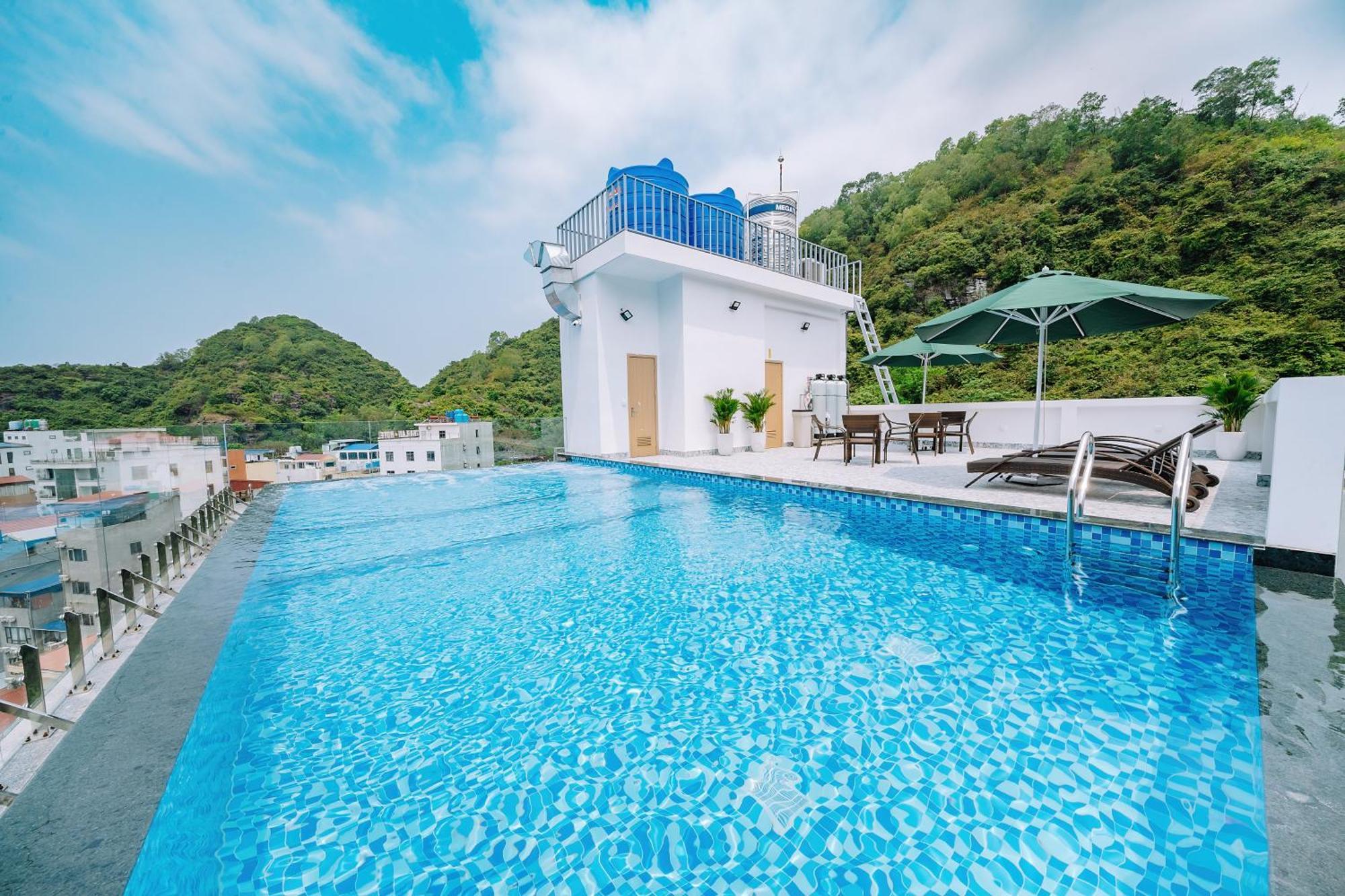 Sand Hotel Cat Ba Island Bagian luar foto